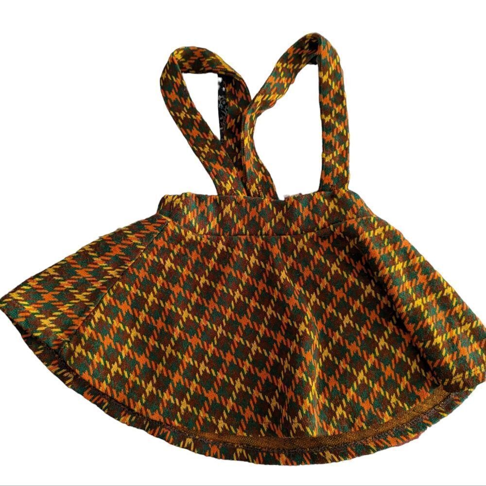 Carter's‎ '70s vintage plaid overall dress youth